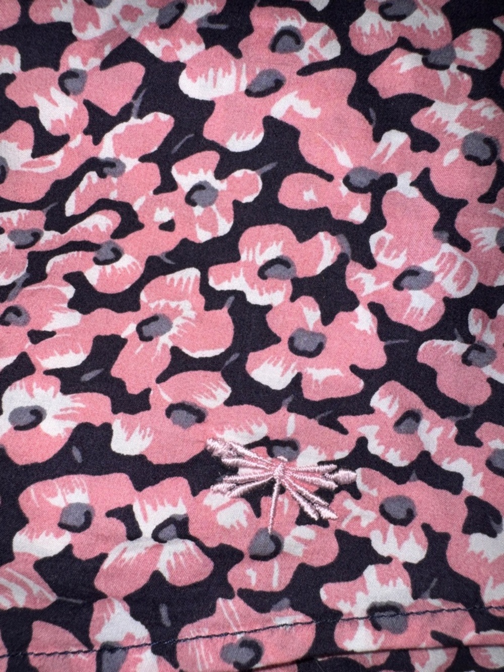 Talbots Women’s Petite Long Sleeve Pink Floral Button-Up Shirt Size 16WP - Picture 10 of 11
